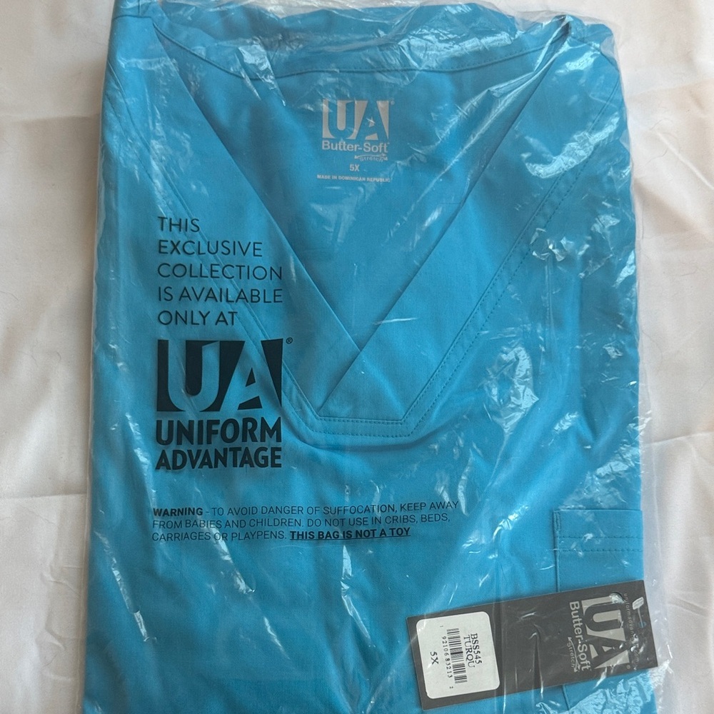 Uniform Advantage Men's Teal Shirt